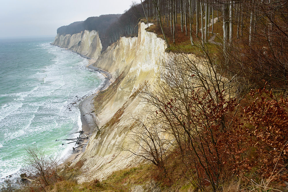 Dezember an der Kreideküste - Rügen