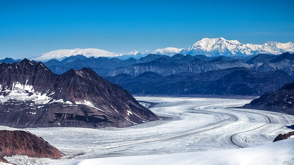 Wrangell - St. Elias Nationalpark (aerial)