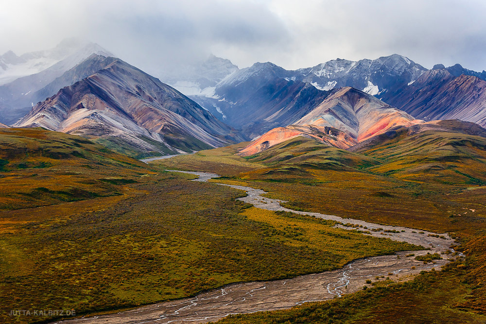 Polychrome Mountains - Denali Nationalpark