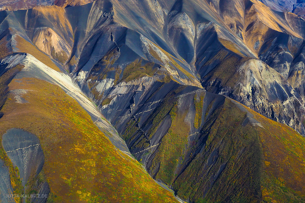 Rhyolitt Berge - Alaska